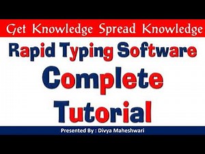 Rapid Typing Complete Tutorial