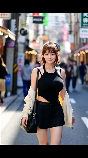 Candid Urban Walk — Natural Paparazzi Look Back #PaparazziStreetVogue