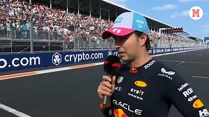 Checo Pérez: "Con la pole, somos el equipo y el hombre a vencer"