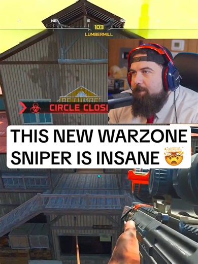 This New Warzone Sniper is META 🤯#warzone #callofdutywarzone #callofduty #gaming #gamingclips