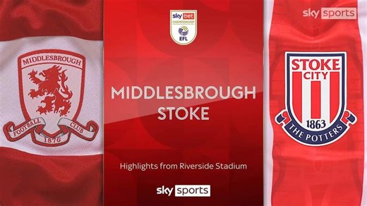 Middlesbrough 2-0 Stoke City: Liverpool loanee Ben Doak scores as Boro ease to home victory