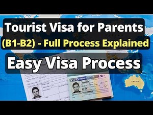 How to Apply for a B1/B2 Tourist Visa for Parents | Step-by-Step Visa Guide to the USA