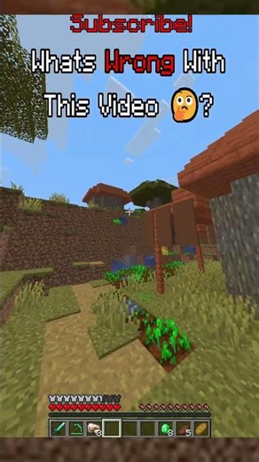 Guess What's Wrong 8 #shorts #minecraft #dontclickthesound