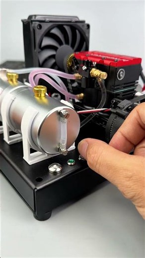 Vortrixe F2 mini gasoline engine model kit #mechanic #DIYKits #watercooled #gasolineengine #usa