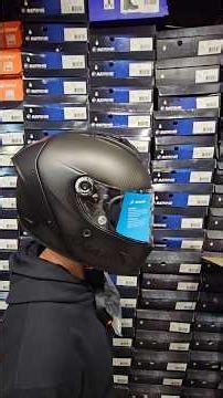 Shark Aeron Matt Carbon Premium Supersports Motorcycle Helmet at Motorcyclestuff.com.au 🇦🇺