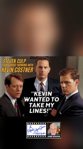 Steven Culp Talks About Working With Kevin Costner. You know him as Rex Van DeCamp from “Desperate Housewives,” Robert Kennedy from “Thirteen Days,” and Speaker Haffley from the “West Wing.” I know him as the guy at the craft service table on the set of “JAG.” Steven talks about acting on the stage, how Gates McFadden started his career, and working with Annette Bening, Mary Tyler Moore, and Kevin Costner! Full episode on Y0uTube | Patrick Labyorteaux