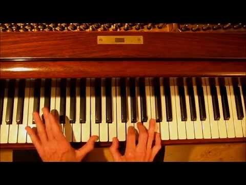 Locked Hands Technique, George Shearing's Lullaby Of Birdland, Piano Tutorial (4 minutes)