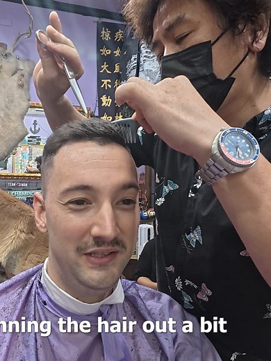 Affordable $6 Haircut Experience in Taipei