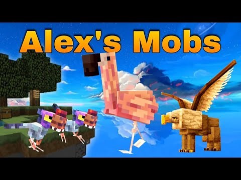 🐦ALEX'S MOBS MOD para MINECRAFT 1.21💚 - ¿NUEVOS ANIMALES?