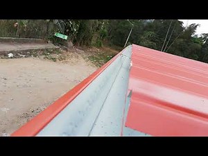 How to install a rain gutter