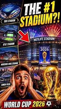 Ranking the 5 Greatest World Cup 2026 Stadiums in America #facts #didyouknow