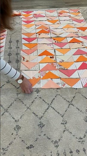 Assembling Front Porch Quilt top