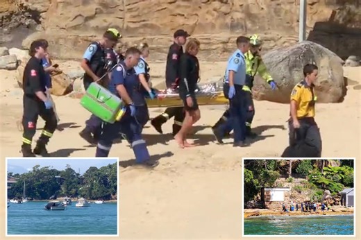 Shark attack at Australian beach leaves woman with severe leg injuries