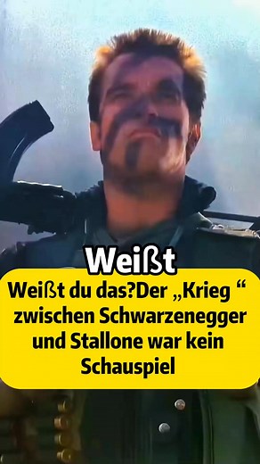 40K views · 600 reactions | Weißt du das？ Der „Krieg“ zwischen Schwarzenegger und Stallone war ke... | Star Vibe | Facebook
