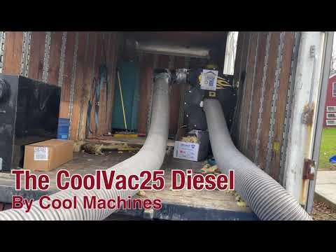 The CoolVac25 Diesel Insulation Vacuum by Cool Machines