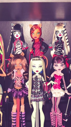 Monster High dolls Creeproduction Collection — full showcase