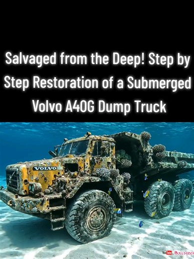 Step by Step Restoration of a Submerged Volvo A40G Dump Truck