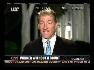 AFTER ELECTION SPECIAL - CNN - NOVEMBER 3, 2004 - OLD NEWS BROADCAST