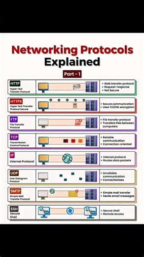 Networking Protocols | CCNA #shorts #viral #subscribe