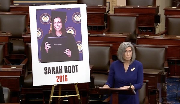 Sen. Ernst Advocates for "Sarah’s Law"