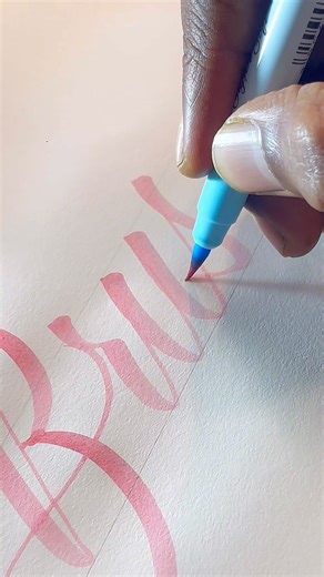 Doms Brush Pen Calligraphy