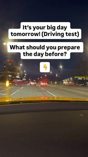 The number 1 driving test routes app on Instagram: "Put your provisional licence in a safe and obvious place so you don’t forget it! So many people get turned away because their nerves made them forget the most important thing! Breakfast for the morning! Prepare something healthy like oats, banana, fruits. Something that will give you energy and leaves you feeling awake and refreshed. Avoid drinking coffee because this might worsen your anxiety and make you shake. This might sound silly but pick