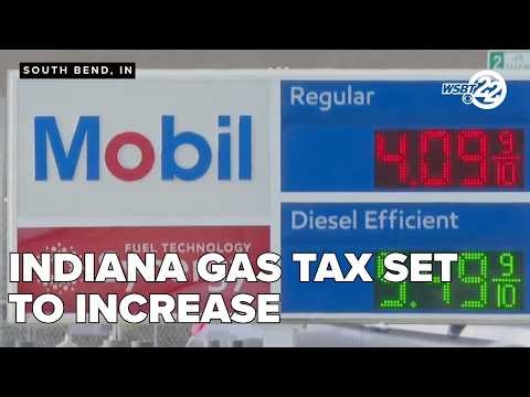 Indiana gas tax set to increase on April 1st, driving prices higher