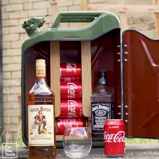 580K views · 3.7K reactions | How to make a petrol can bar  | On The Tools | Facebook