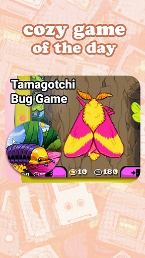 Cozy Tea Games | Cozy Game Recommendations on Instagram: "Bugaboo Pocket 🐛 A tamagotchi inspired bug-collecting game. 🌲Restore an ecosystem after a devastating fire 🪲 Raise bugs and buy them hats and furniture 🔎 See bugs in a whole new light 🎮 Demo is out, game slated to come to PC, Switch, iOS and Android possibly in 2024 . . #cozygamer #cozygames #cozygamergirl #cozygameaesthetic #indiegames #indiegaming #gamergirl #cozygames #gamingcommunity #cozygaming #gamerlife #instagramGaming #video