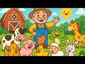 Auf dem Bauernhof – Tiere entdecken mit Musik | Kinderlied zum Mitsingen