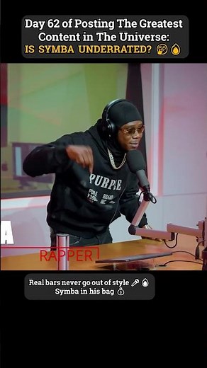 The Moment Symba Showed His Real Power 🎤👑 #FireInTheBooth #Underrated