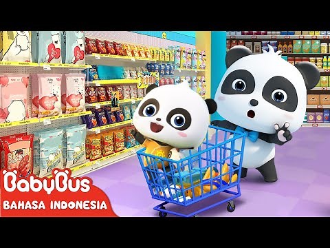 Kiki Pergi ke Supermarket | Pergi ke Pasar | Lagu Belanja | Lagu Anak | BabyBus Bahasa Indonesia