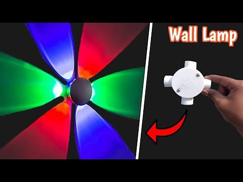 How To Make Wall Hanging Lamp | Diy Wall Decor | Wall Decoration ideas | Wall Light | diy room decor