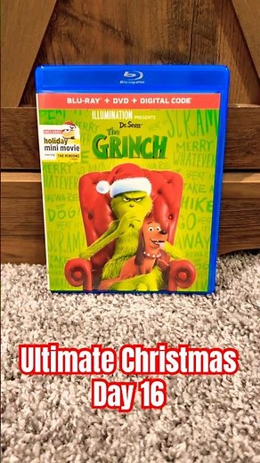 Dr. Seuss’ The Grinch (2018) Blu-ray Unboxing 🎄
