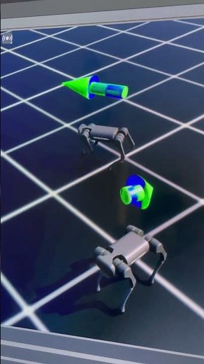 Reinforcement Learning using Nvidia Isaac sim and Isaac Lab for quadrupeds #reinforcementlearning
