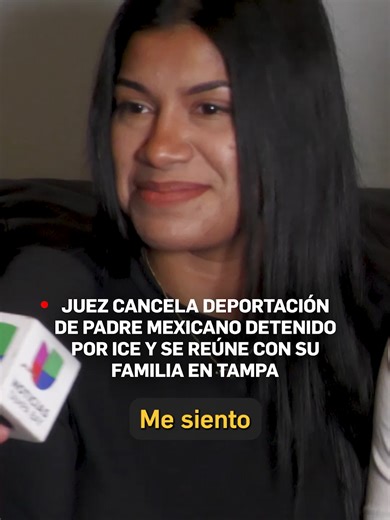 👨‍👩‍👧‍👦 Tras cuatro meses detenido por ICE, un padre mexicano en Tampa evitó la deportación, obtuvo su green card y pudo reunirse con su familia. Un juez canceló su expulsión tras un proceso migratorio en curso.