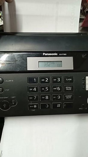 Panasonic KX-FT983.FAX machine # Repair & Servicing.