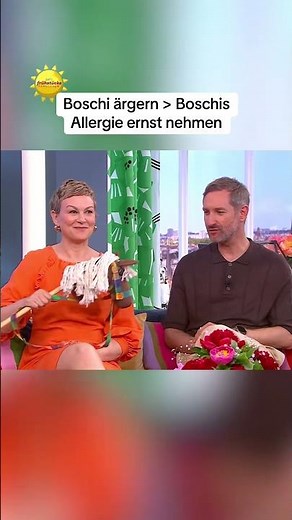 Boschi kurz vor dem Allergietod 😝