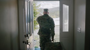 High school teacher, coach, and soldier, Andrew Olson, went from the end zone to the combat zone when he was deployed to Afghanistan. An early homecoming led to an emotional reunion with his students and family, reminding us of the importance of our relationships and staying connected no matter the distance. Content by Dell. | CNN