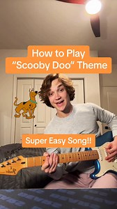 How to Play “Scooby Doo” Theme 🎸 #guitartok #beginnerguitar #guitarlesson #guitartutorial #electricguitarcover #musiciansoftiktok #scoobydoo #fyp #foryou | Guitar Dave