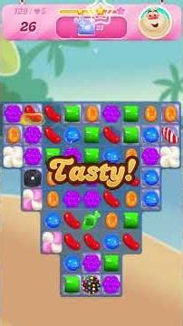 Candy Crush Saga Level 129 No Bossters Gameplay