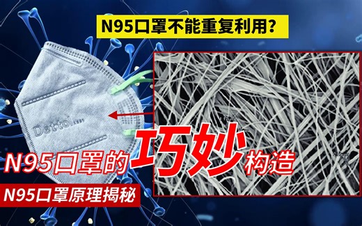 N95口罩不能重复利用？N95口罩的巧妙构造，N95口罩原理揭秘