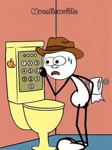 😂😂 #animationmeme #fyp #toilet #relatable #viralvideo | animation