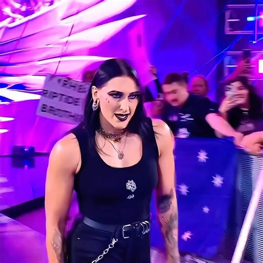 Rhea’s Brutal Revenge On Liv & Dom 😈#wwe #edit #short