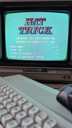 #c64 Random Plays #Hat Trick #commodore64games