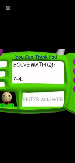 I played Baldi’s basics full video on channel