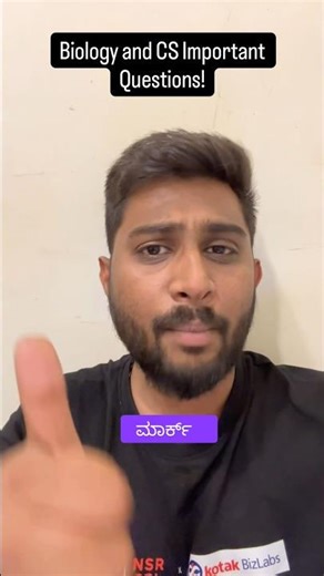 Road to Rank: Day 31 | 2nd PUC Biology & CS Out of Out Strategy 🎯 | Important Questions PDF #2ndpu