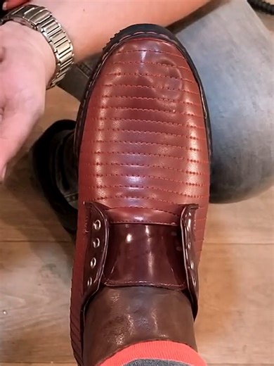 Relaxing ASMR Shoe Shine Experience