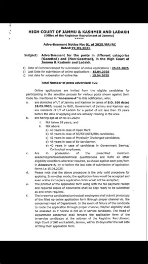 JKSSB Updates on Instagram: "✅ NEW POSTS !!! #jkssb #jkssb_updates #jkssbupdates"