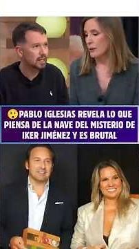 😲PABLO IGLESIAS REVEALS WHAT HE REALLY THINKS OF Iker Jiménez's NAVE DEL MISTERIO and it's BRUTAL